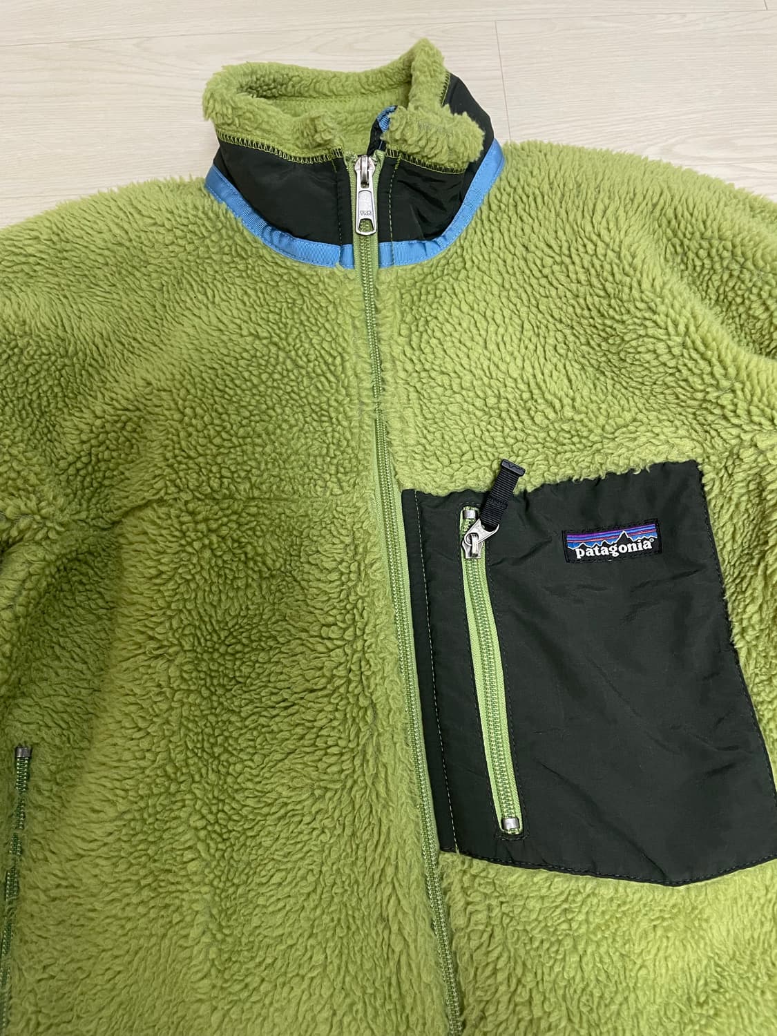 파타고니아 클래식 레트로X 플리스 자켓 스파우트그린 상품이미지4