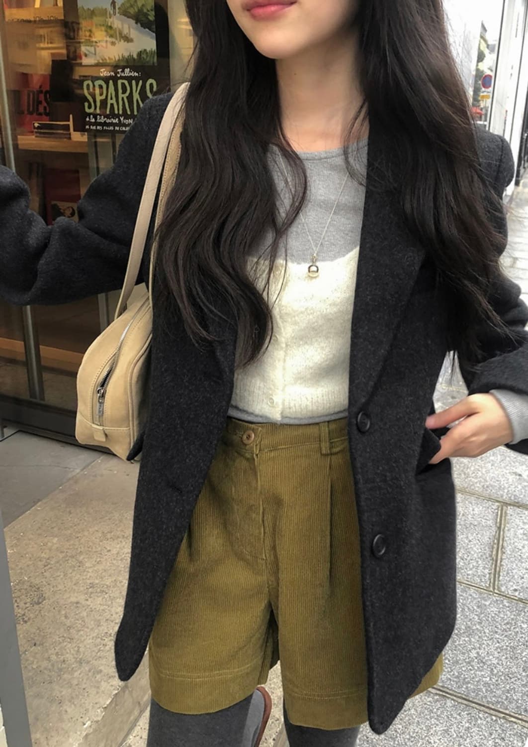 가내스라 위드 울 코트자켓 상품이미지1