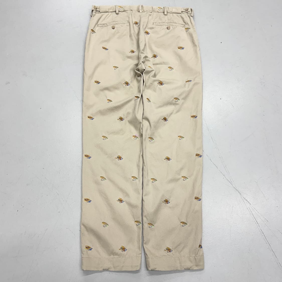 폴로 패턴 자수 치노팬츠 상품이미지3