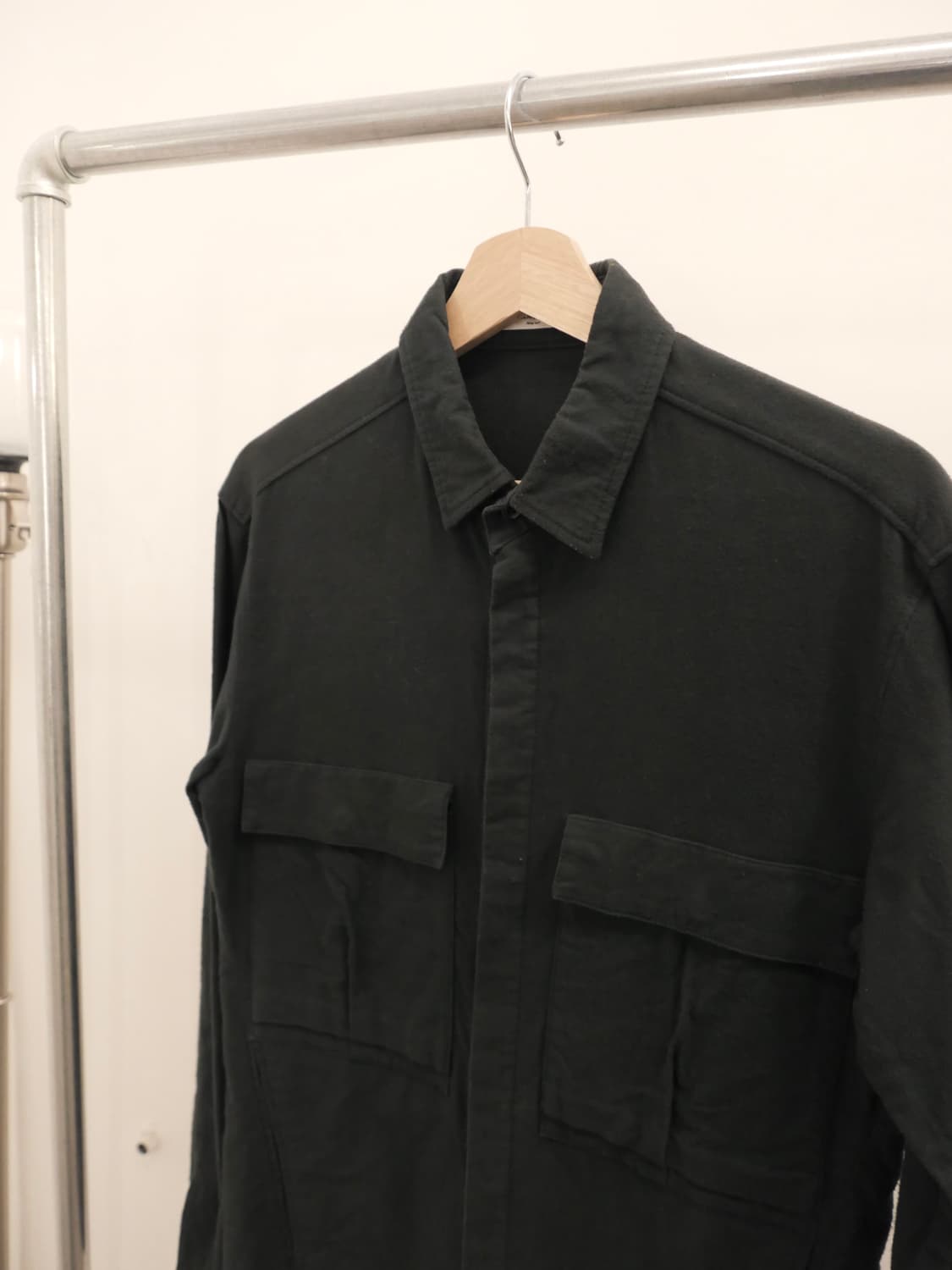 헬무트랭 플란넬 포켓 셔츠 상품이미지2