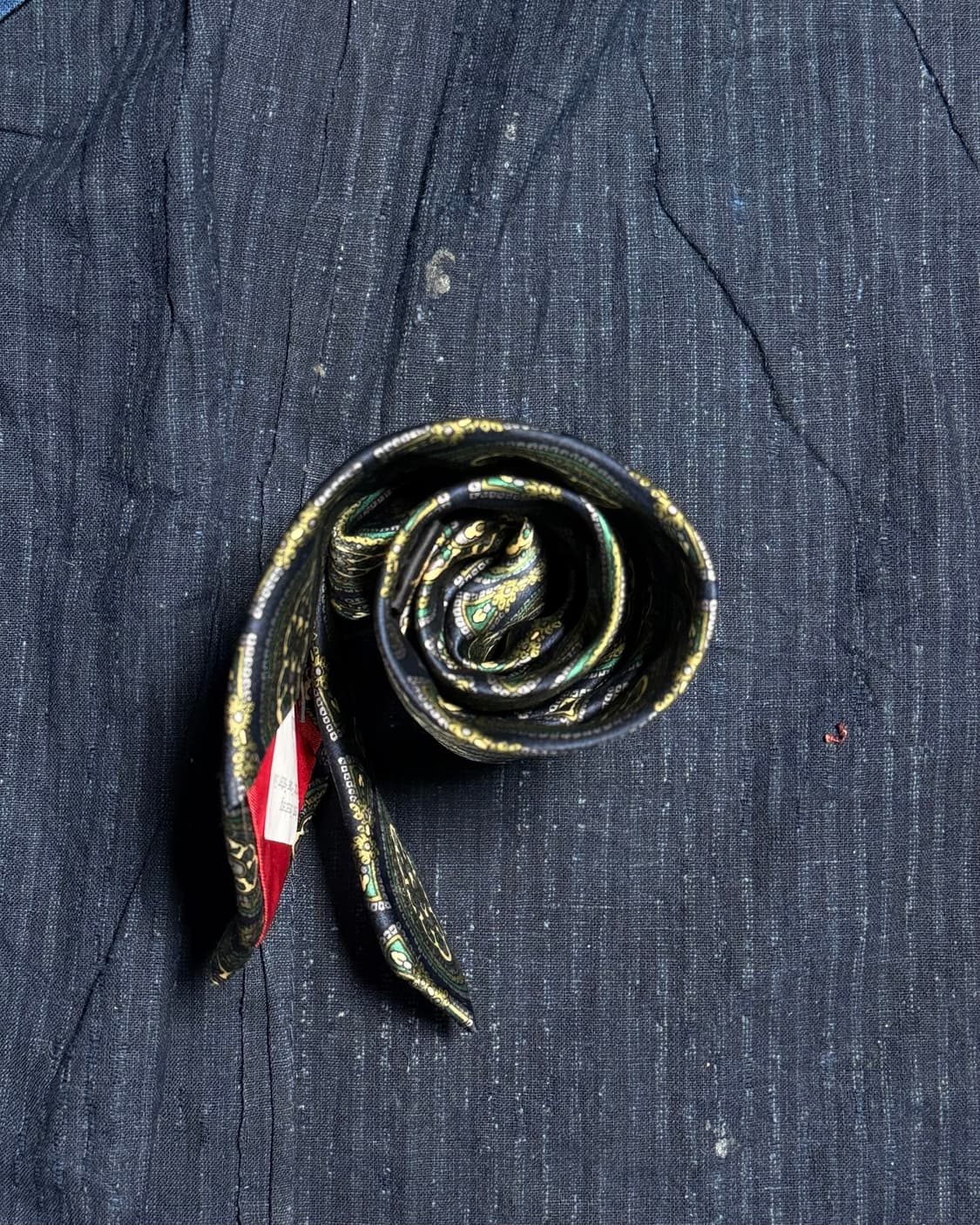 Sinsabang 플라워 패턴 실크 타이 상품이미지2