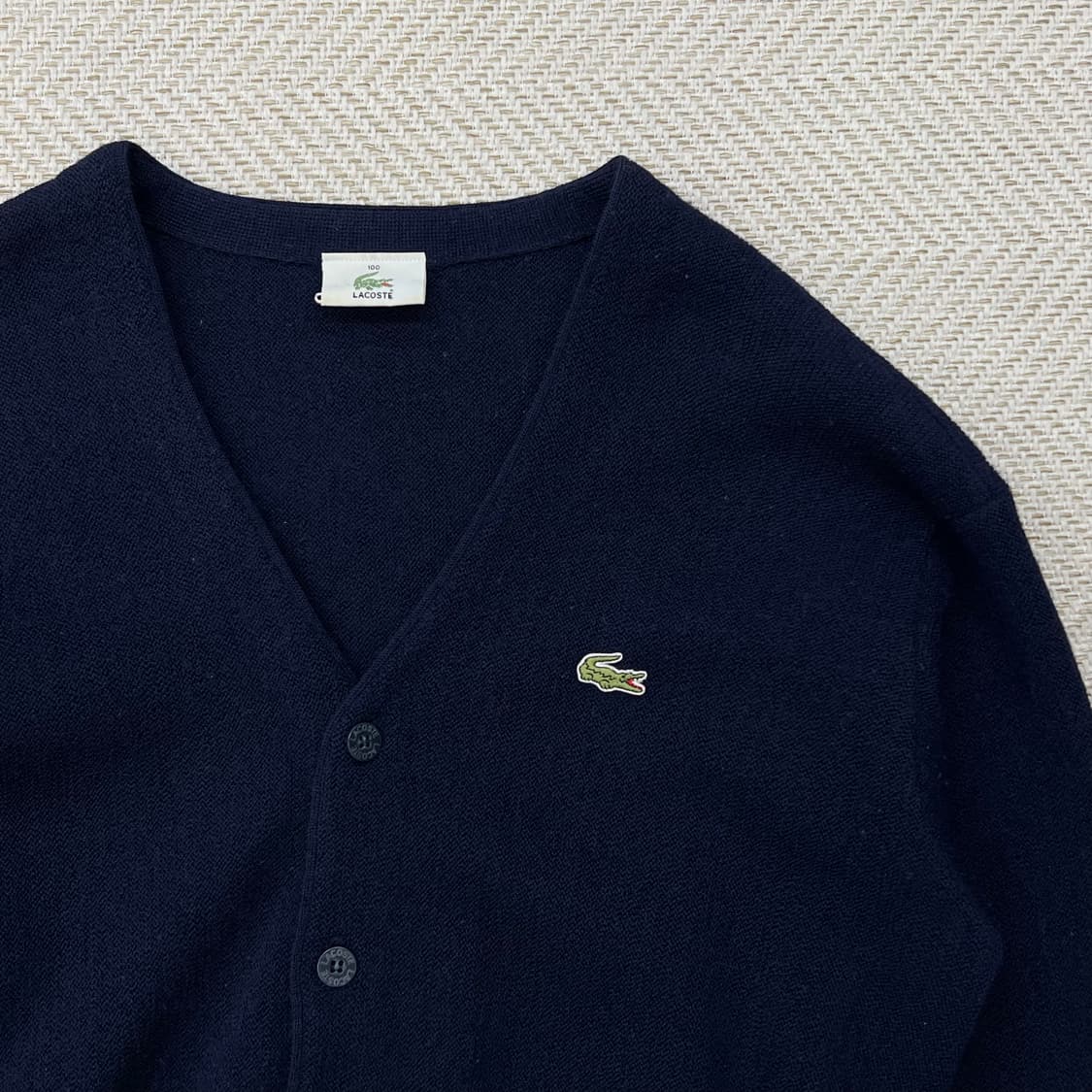 라코스테 브이넥 울가디건 r2810 상품이미지5