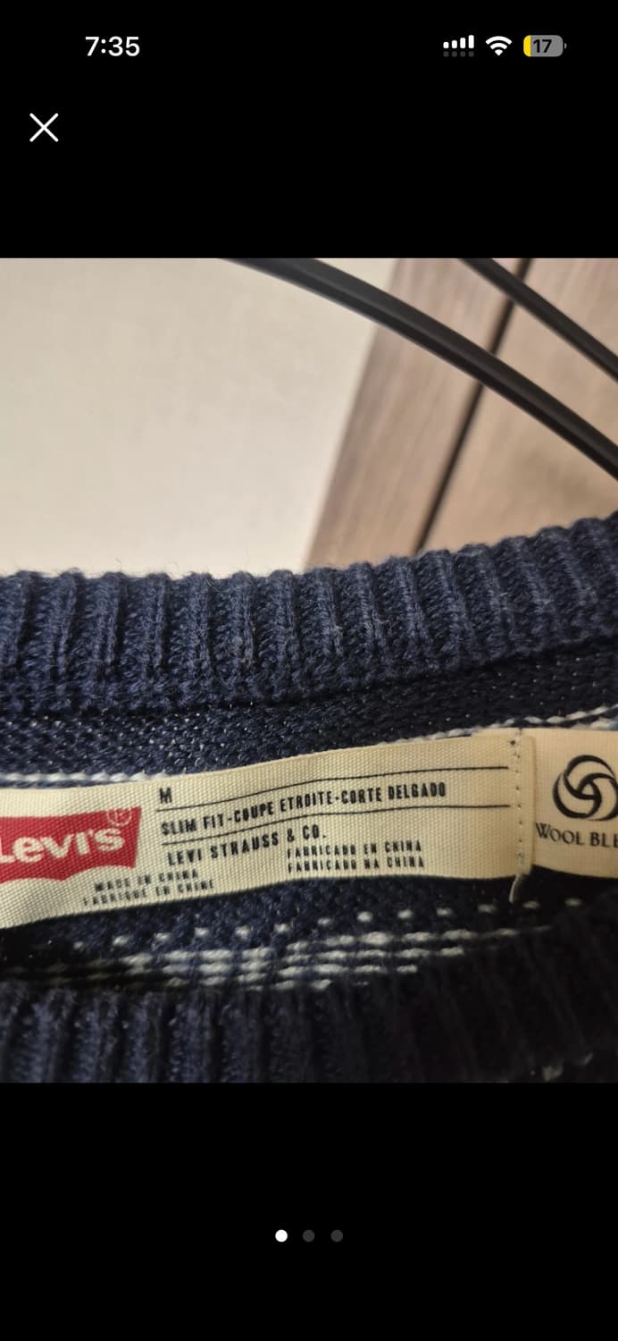 리바이스 페어아일 패턴 울니트 s08191 상품이미지3