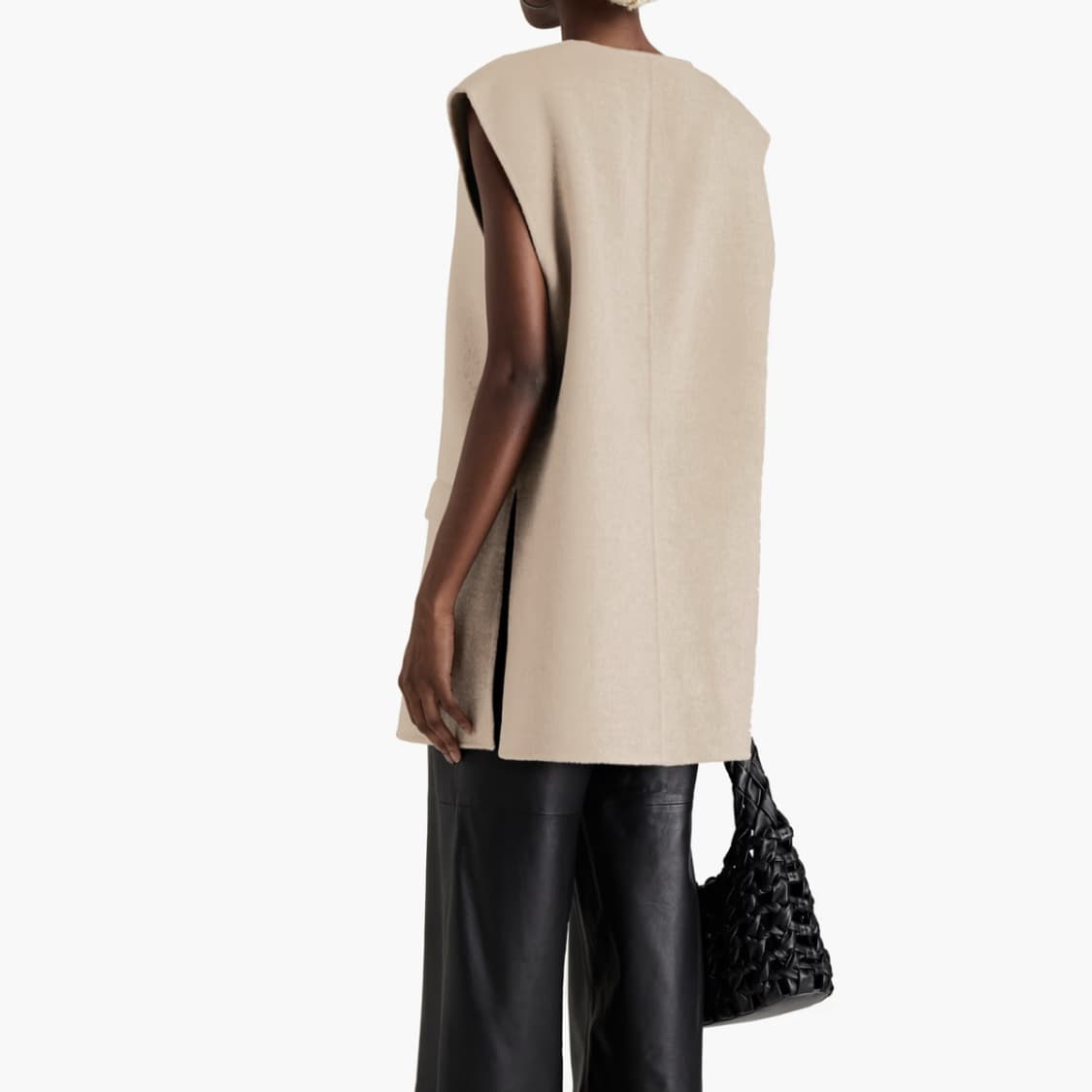 토템(TOTEME) V넥 울/캐시미어 ALCOBA 베스트 44-66 상품이미지2