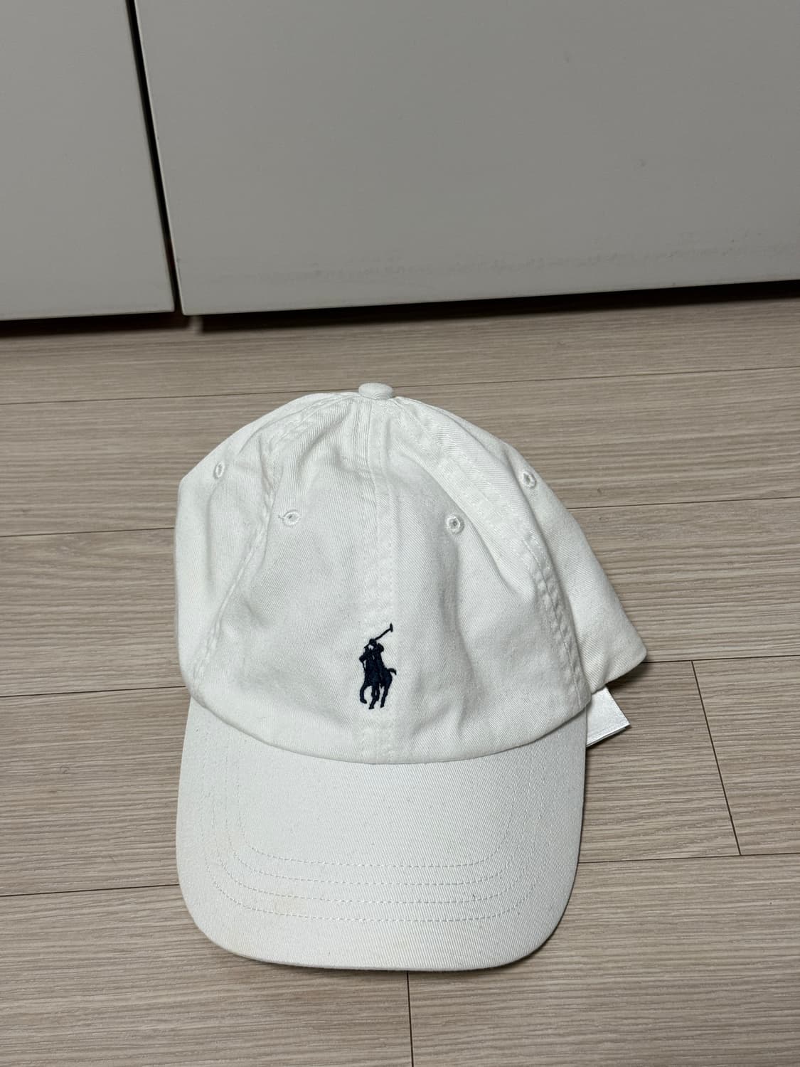 폴로 랄프로렌 화이트 포니 볼캡 상품이미지1