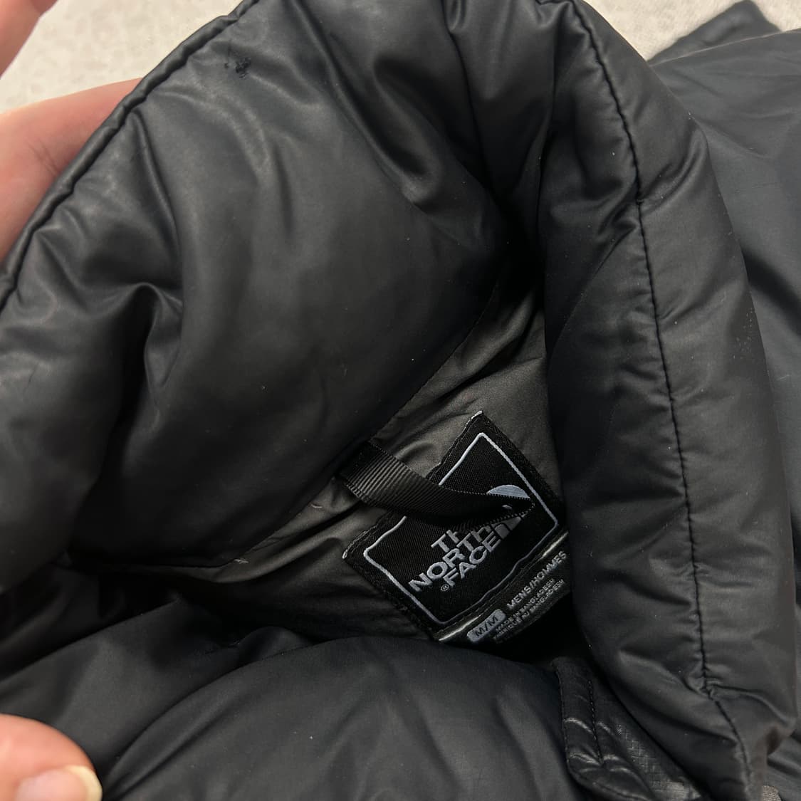 (해외판)노스페이스 블랙 눕시700 패딩(M) 상품이미지6