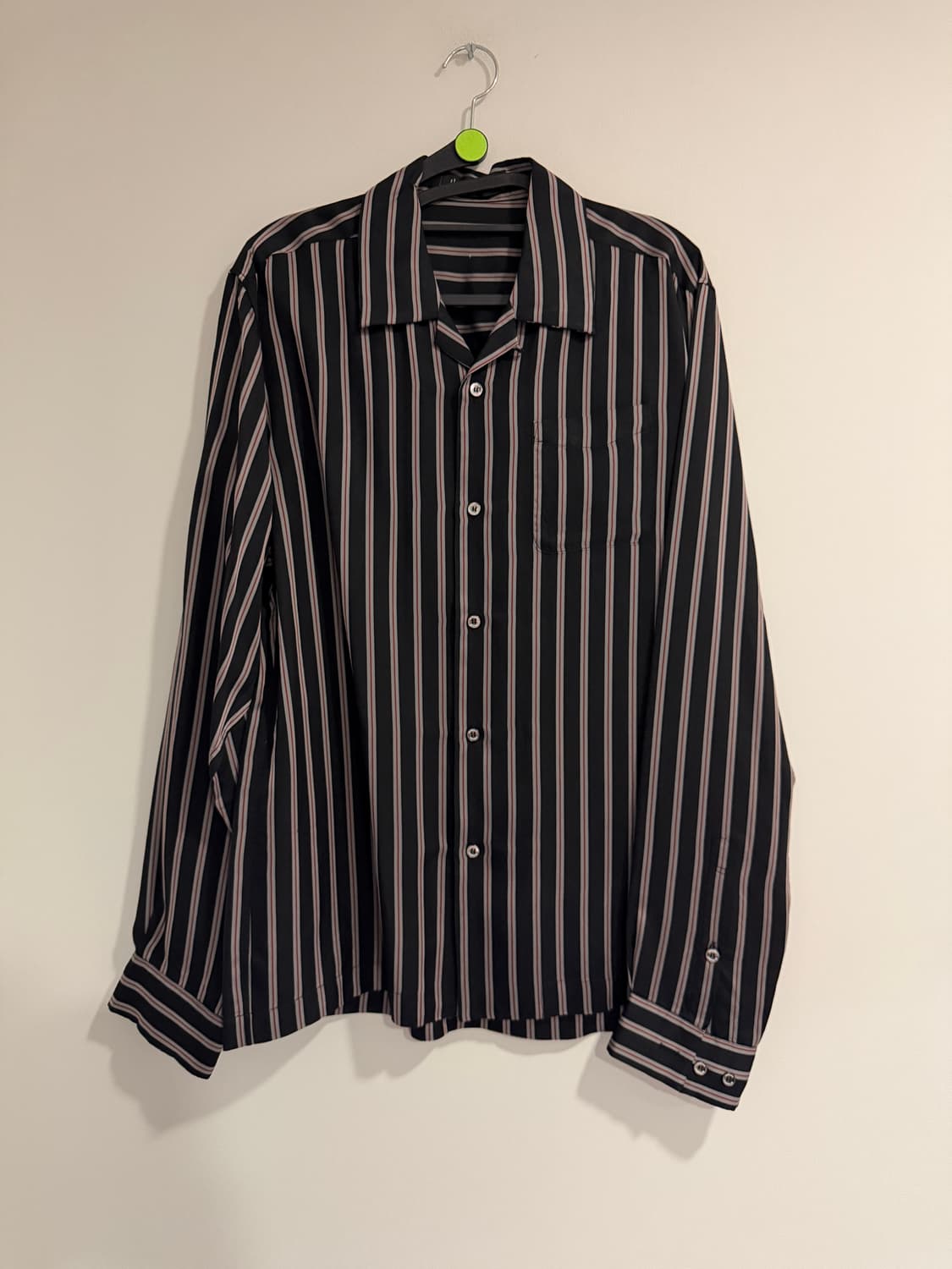 the Shepherd 언더커버  큐프로 스트라이프 오픈카라 셔 상품이미지1