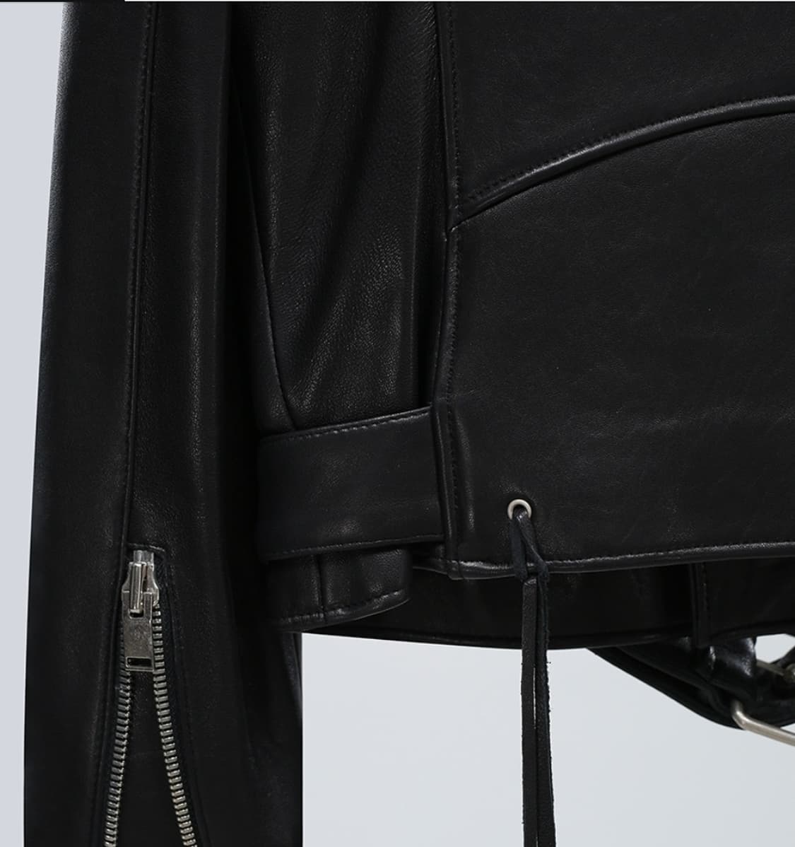 W. Real Leather Lambskin Rider Jacket 상품이미지8