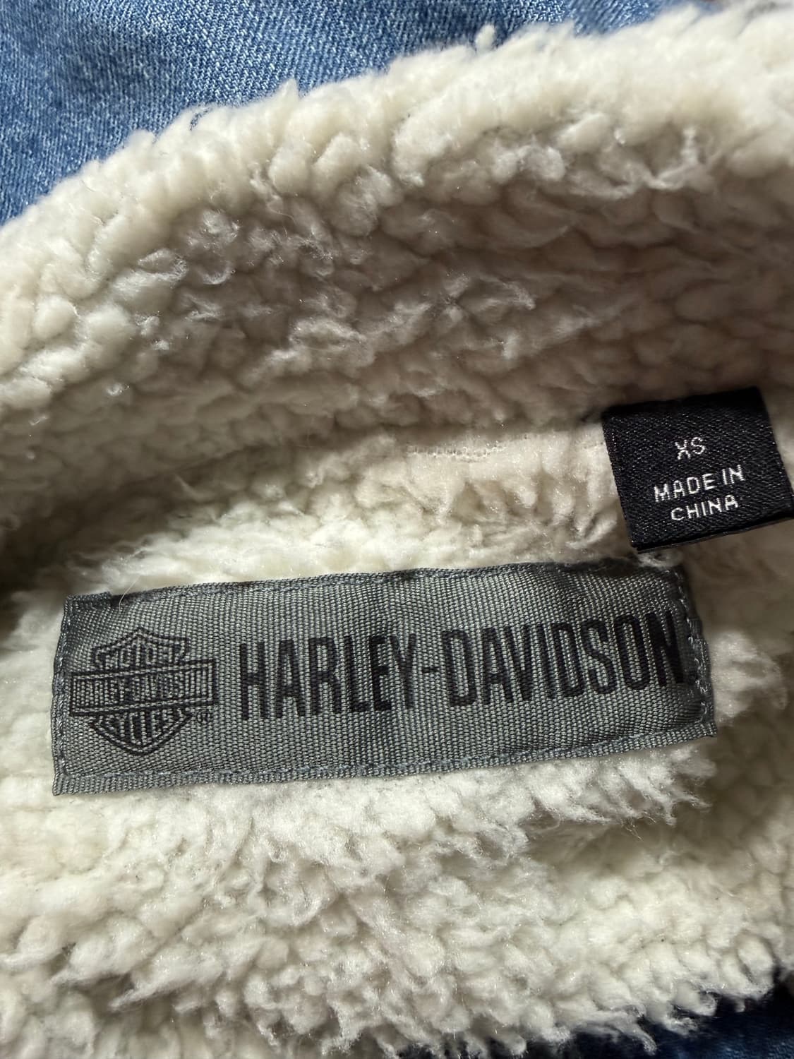 Harley Davidson 할리데이비슨 쉐르파 데님자켓 상품이미지3