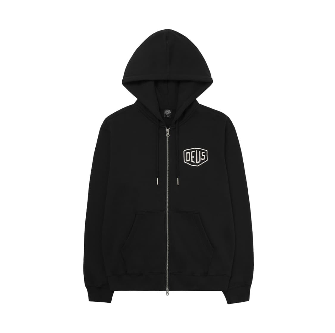 데우스 엑스 마키나 컬리지 서울 어드레스 후드 집업 블랙 상품이미지2