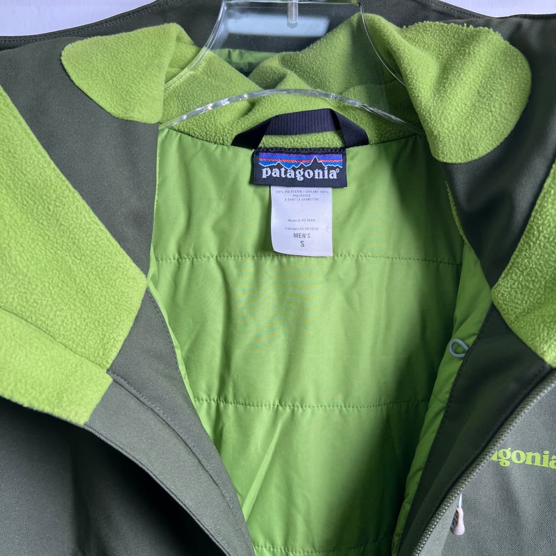 파타고니아 인슐레이티드 파우더 볼 바람막이 자켓 S 상품이미지3