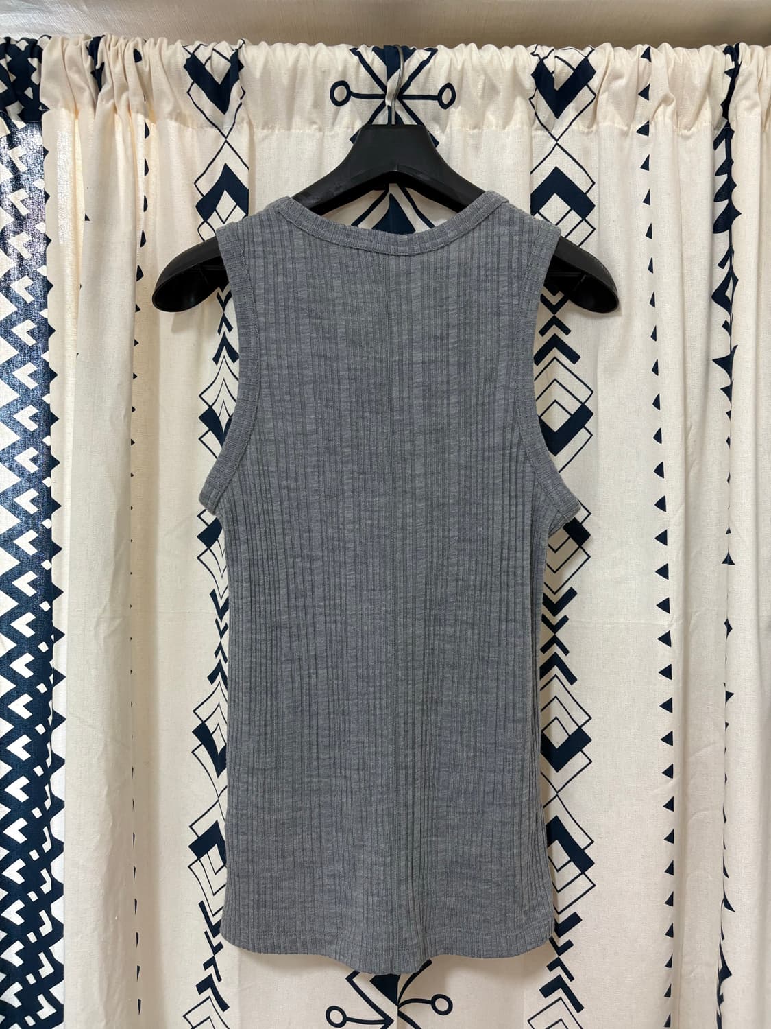 렉토 울 블렌드 리브드 슬리브리스 상품이미지3