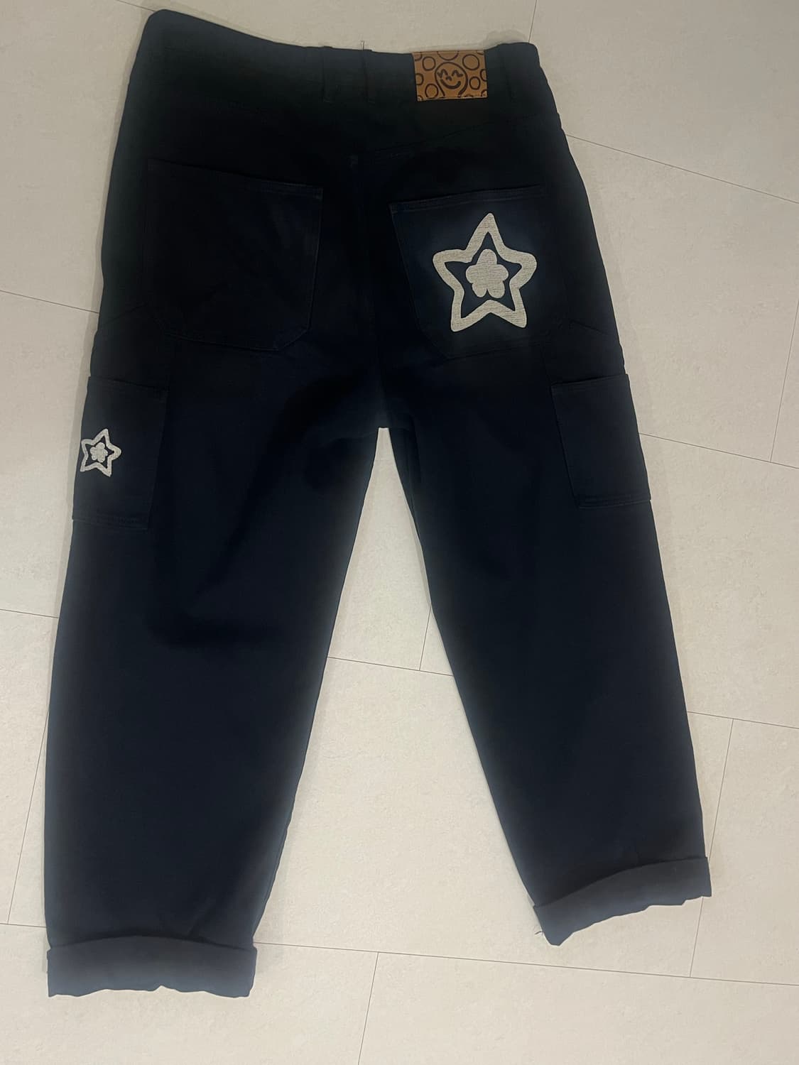 스타팀 바지 네이비 상품이미지3