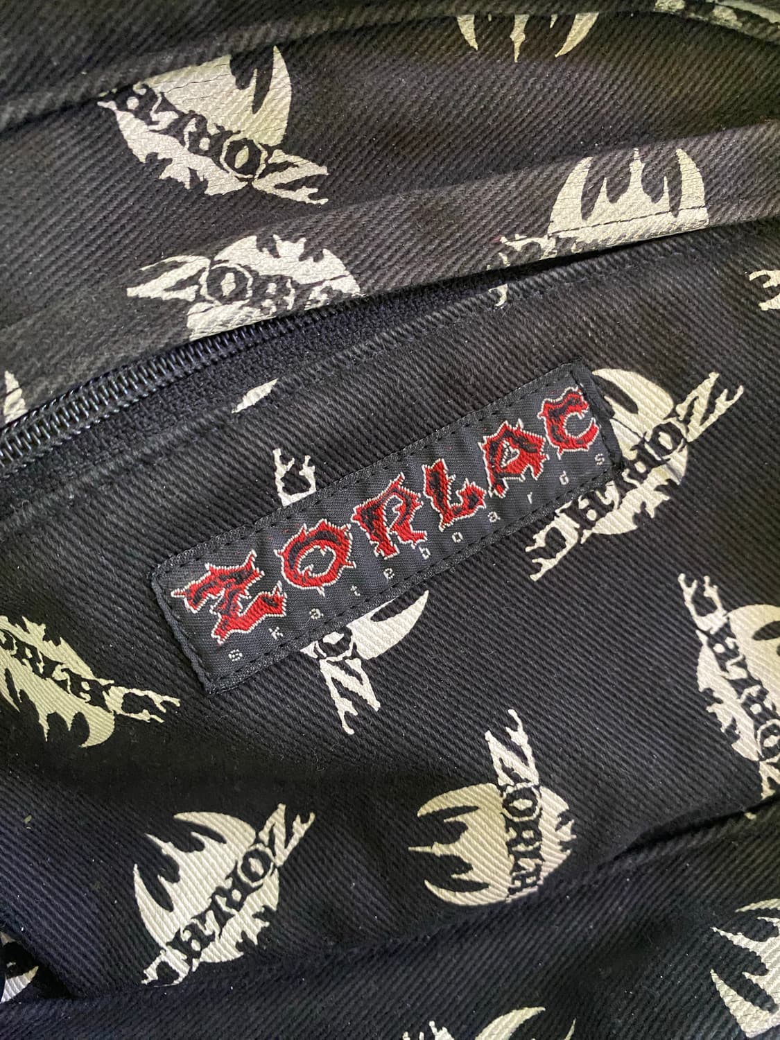 90s Zorlac 졸락 웨이스트백 힙색 상품이미지2