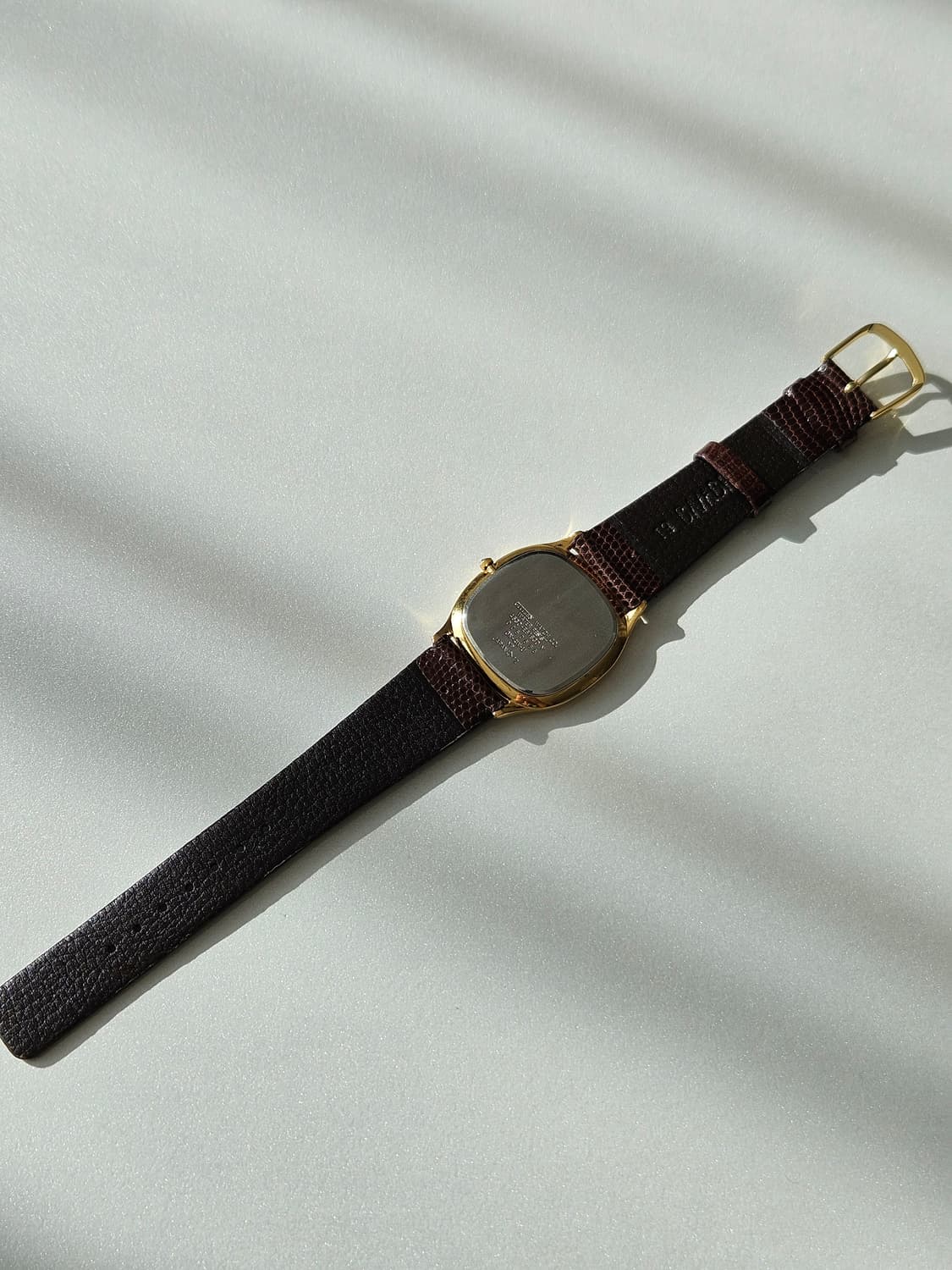 시티즌 FORMA 금장 가죽 손목시계 상품이미지6