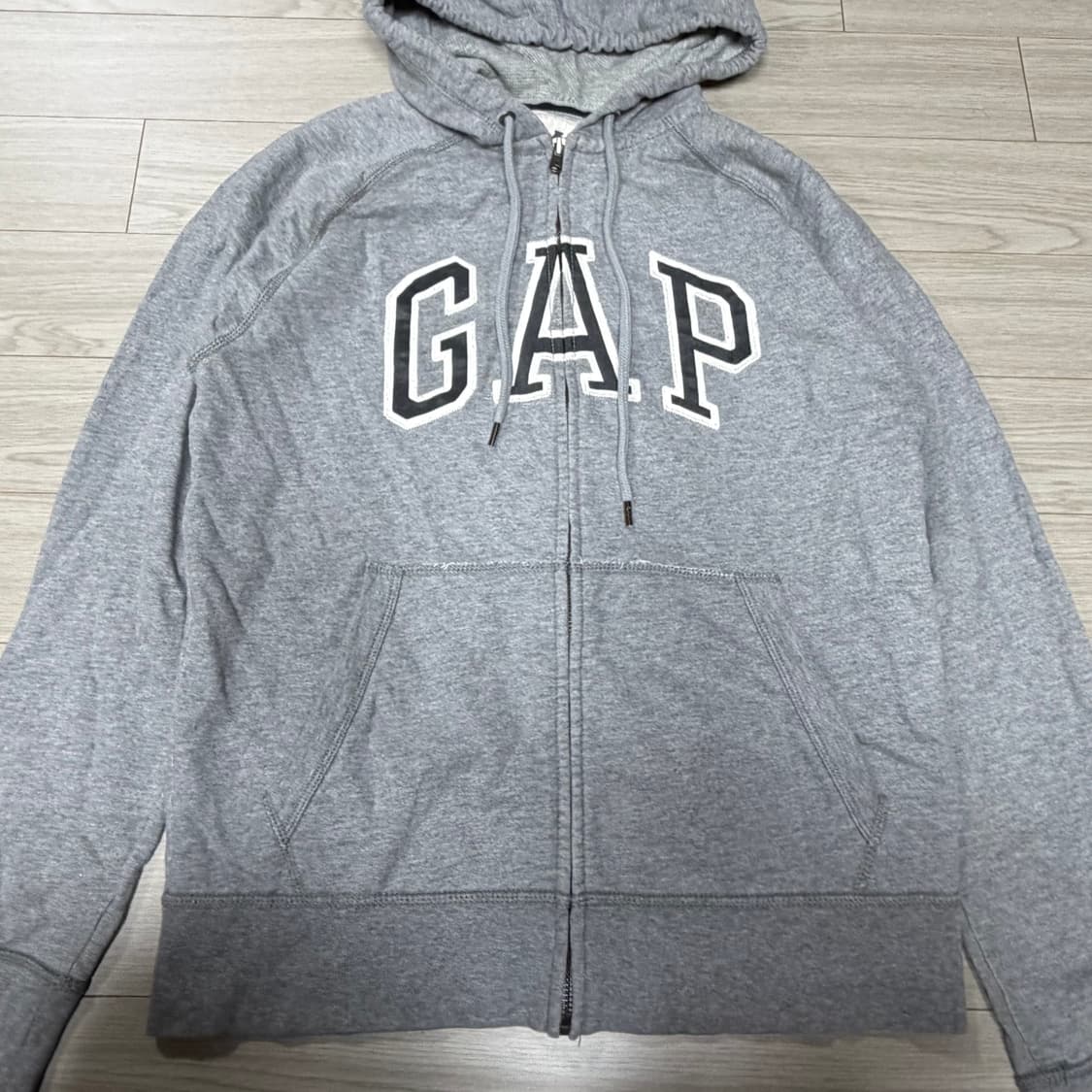 갭 그레이 후드집업 s 상품이미지2