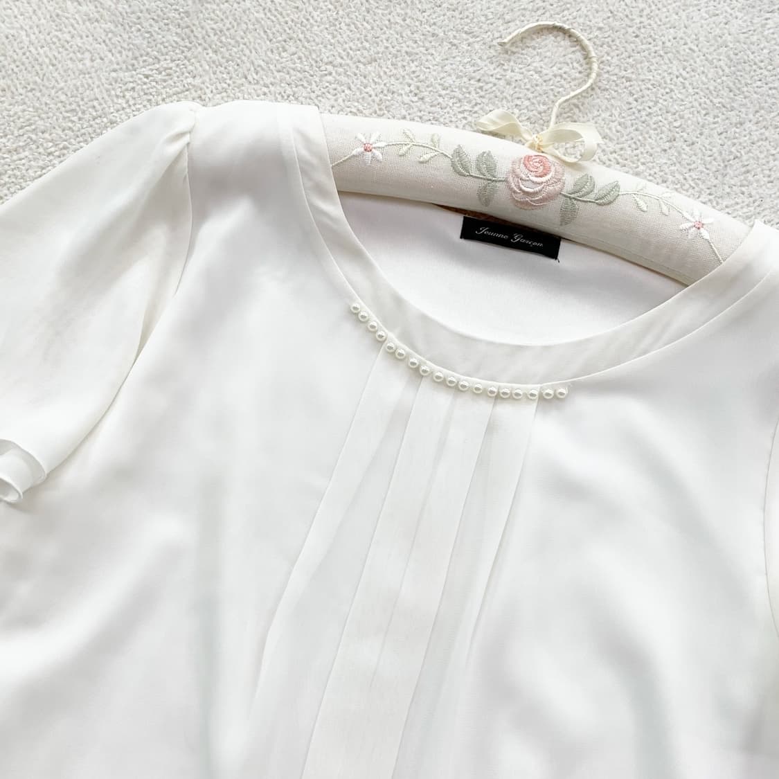 생크림화이트 ♥ 샤베트 블라우스 상품이미지3