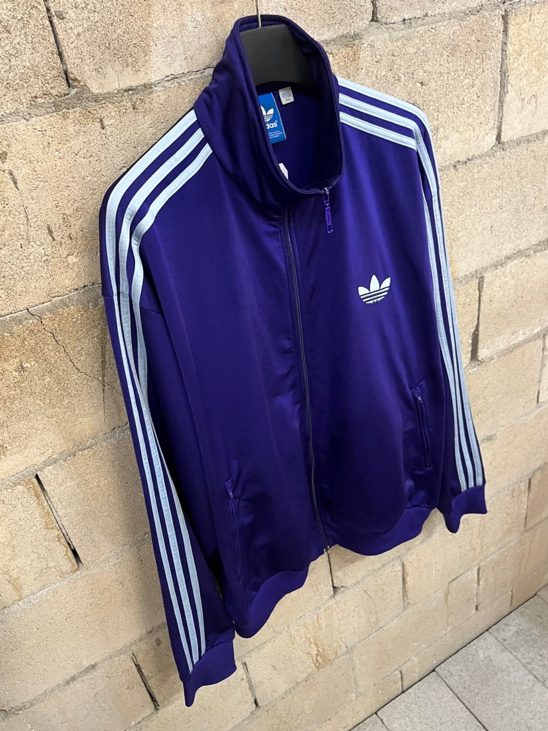 아디다스 퍼플 파이어버드 트랙 탑 져지 상품이미지3