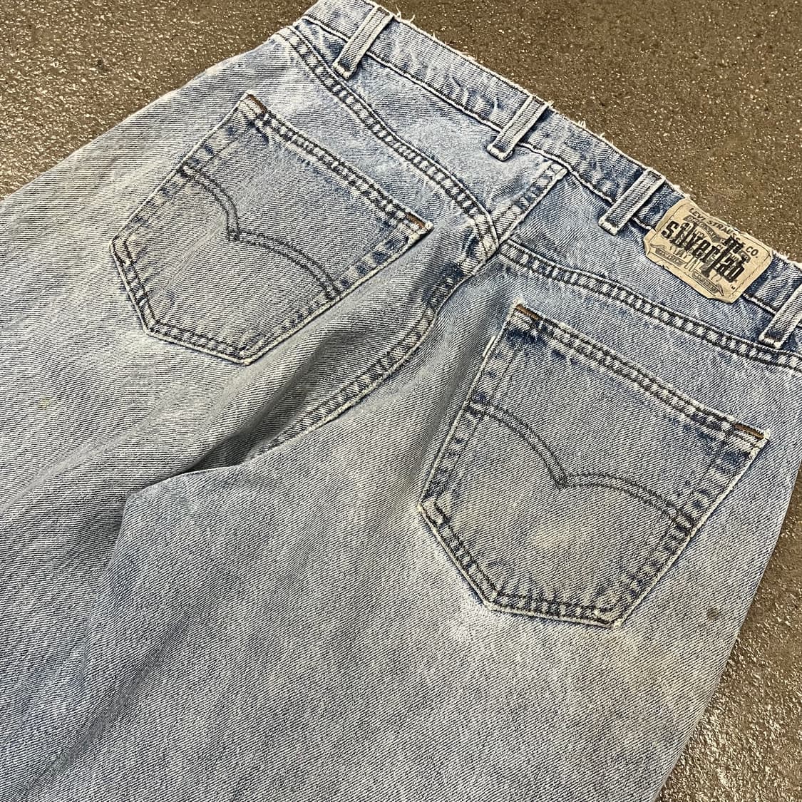 90s USA 리바이스 실버탭 데님 팬츠 (33“) 상품이미지5