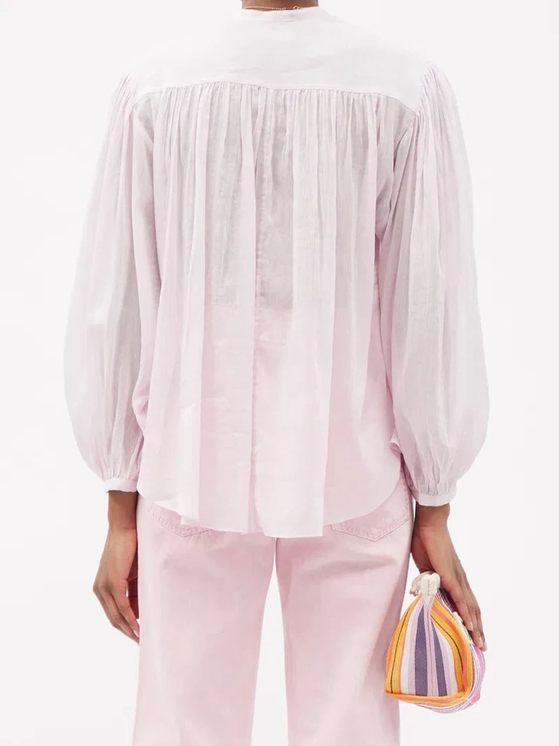 정품 이자벨마랑 킬레이디아 블라우스 연핑크 상품이미지6