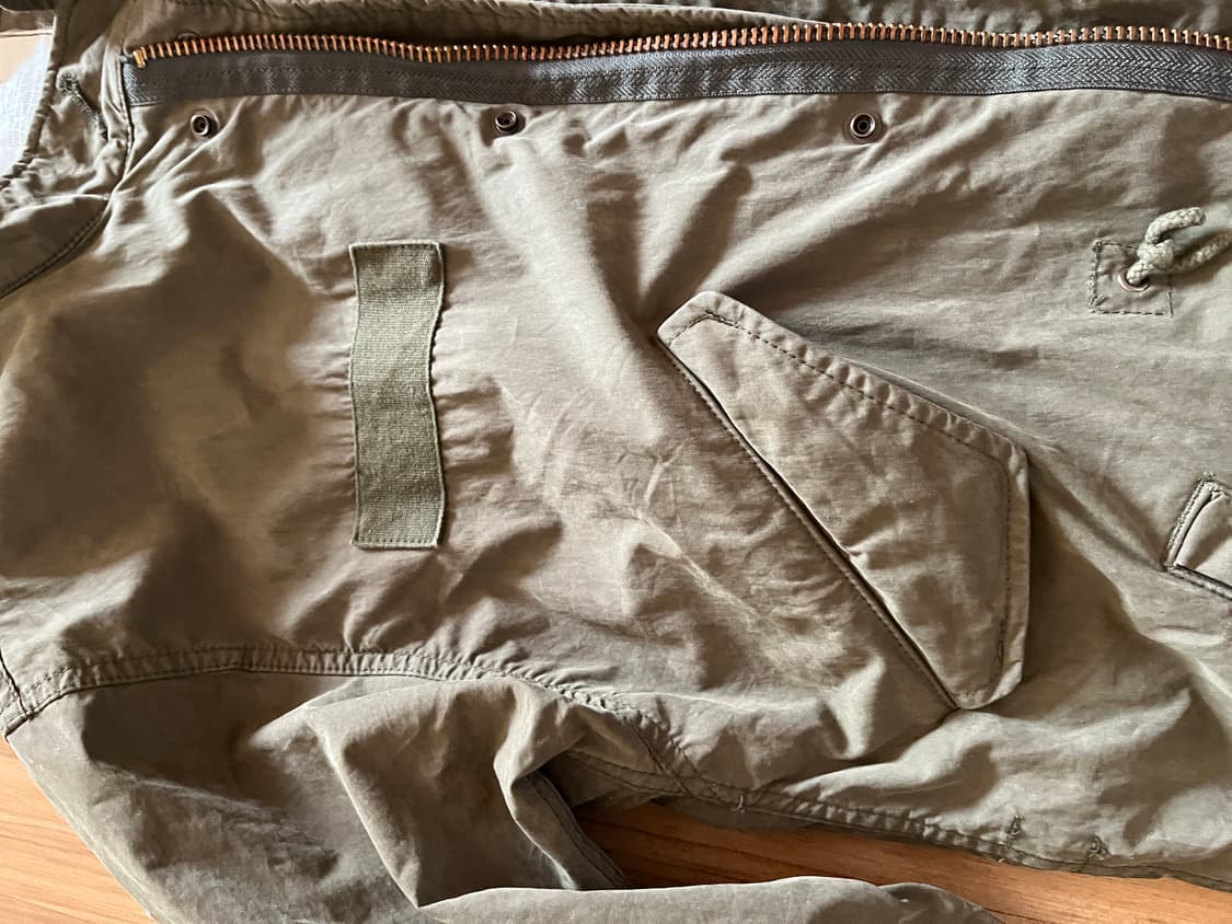 80s M65 피쉬테일 자켓 오리지날 미군납용 상품이미지4