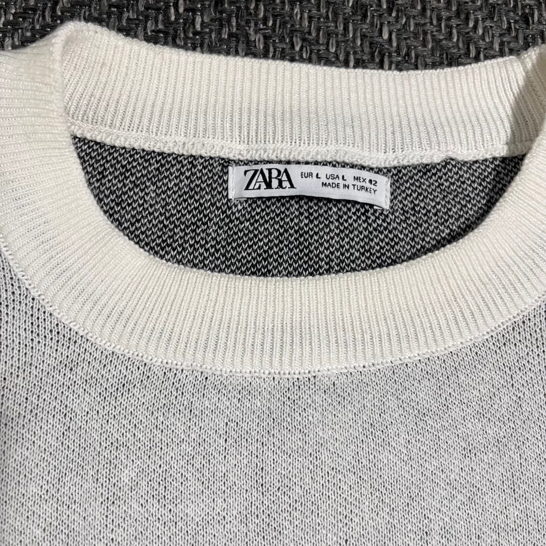 [100-105] ZARA 자라 그래픽 니트 상품이미지4