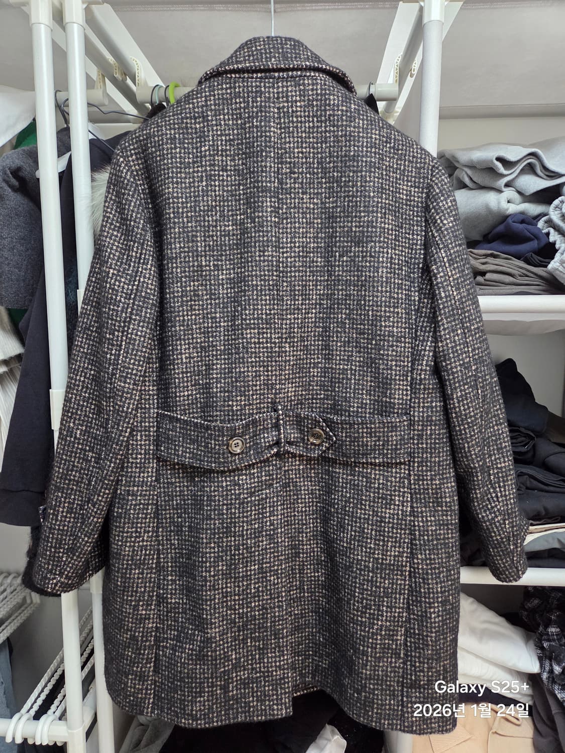 일레븐티 알파카 더블코트 상품이미지3