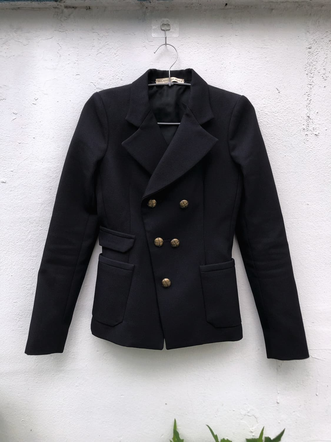 Balenciaga Gold Plate Wool Jacket 상품이미지3