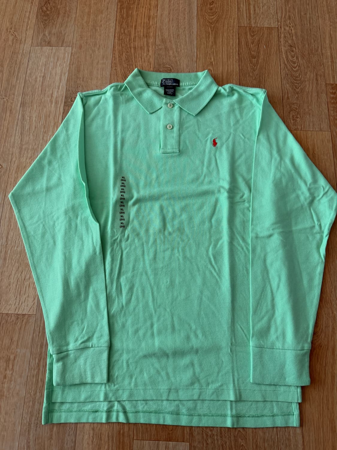 폴로 랄프로렌 보이즈 긴팔 카라티 XL(18-20) 상품이미지1