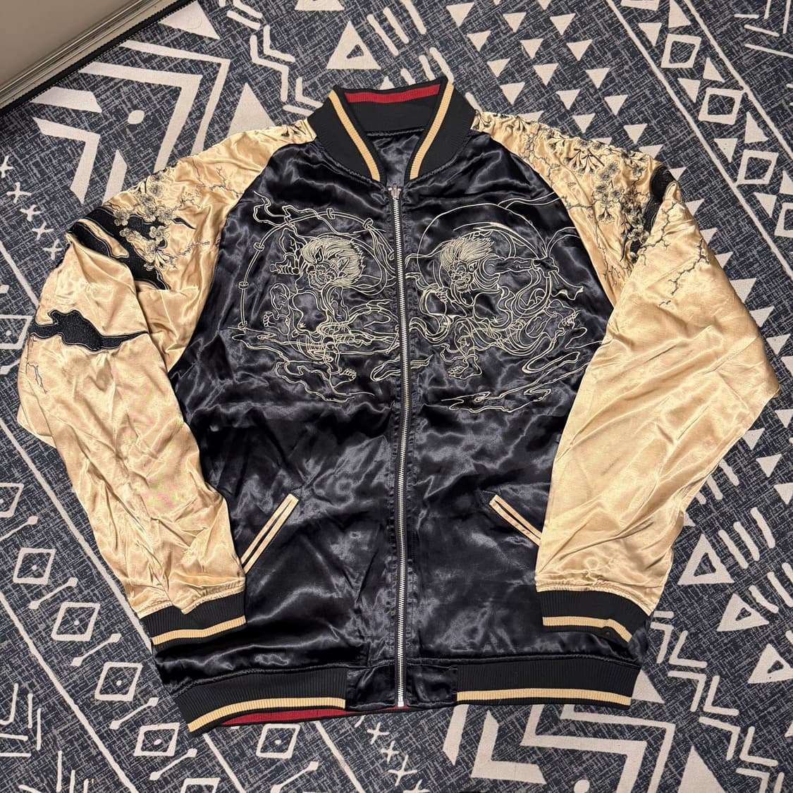 카라쿠리 리버시블 스카쟌 상품이미지4