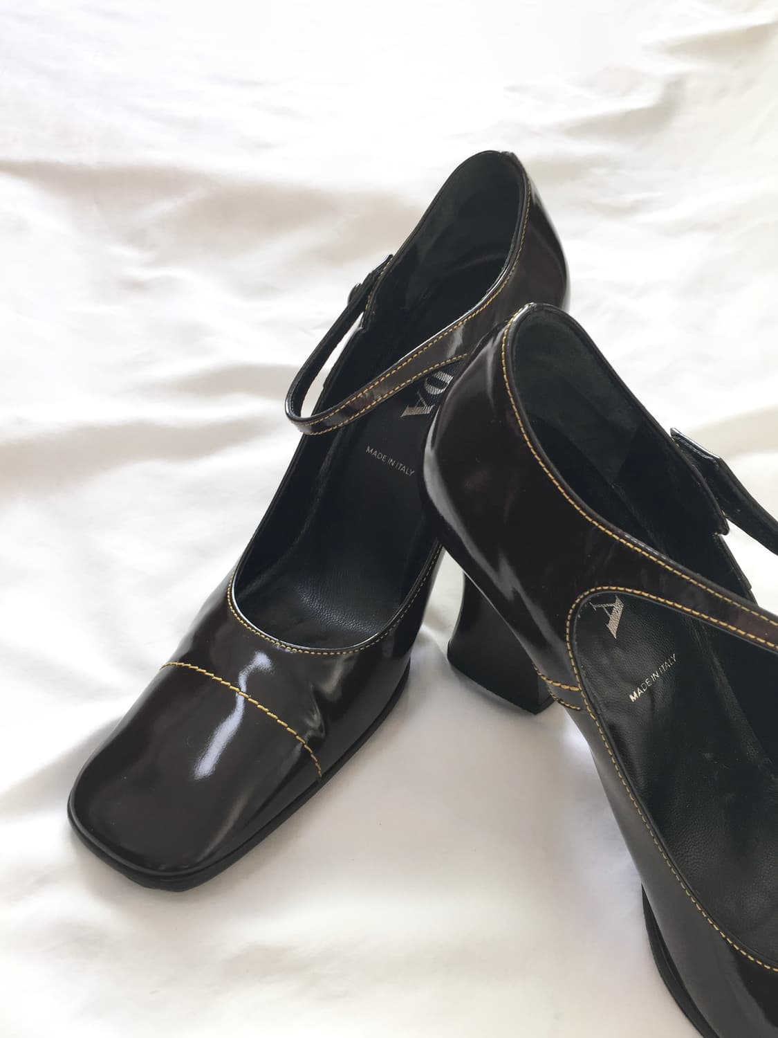 Prada 2001 FW Mary jane Patent Heels 상품이미지7