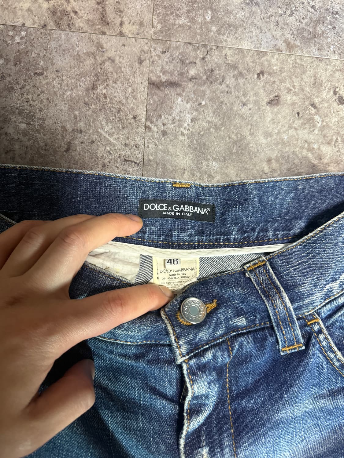 돌체앤가바나 데님 청바지 상품이미지3