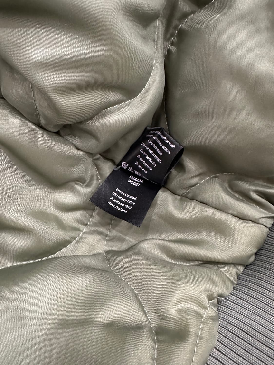 [M] 엔타이어 스튜디오 A2 봄버자켓  상품이미지7