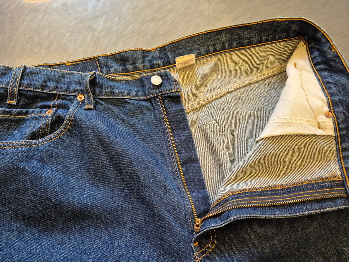 90s 리바이스 505  데님 팬츠 상품이미지4