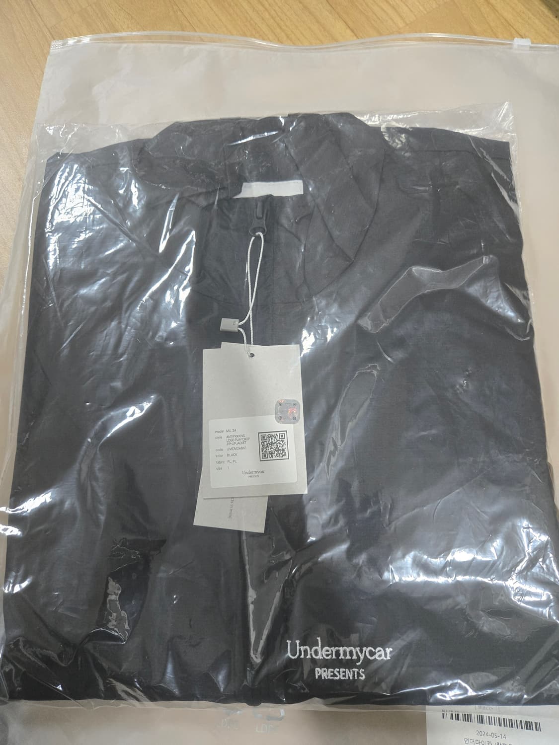 언더마이카 mu.24 크롭집업 자켓 상품이미지2