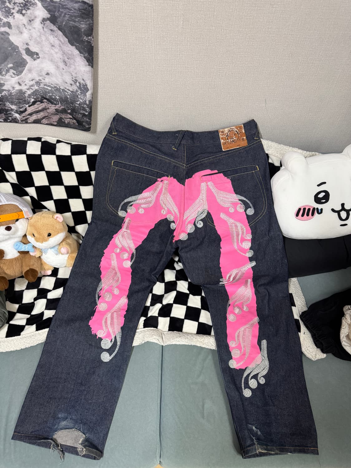 evisu 에비수 빅로고 프린팅 데님 상품이미지1
