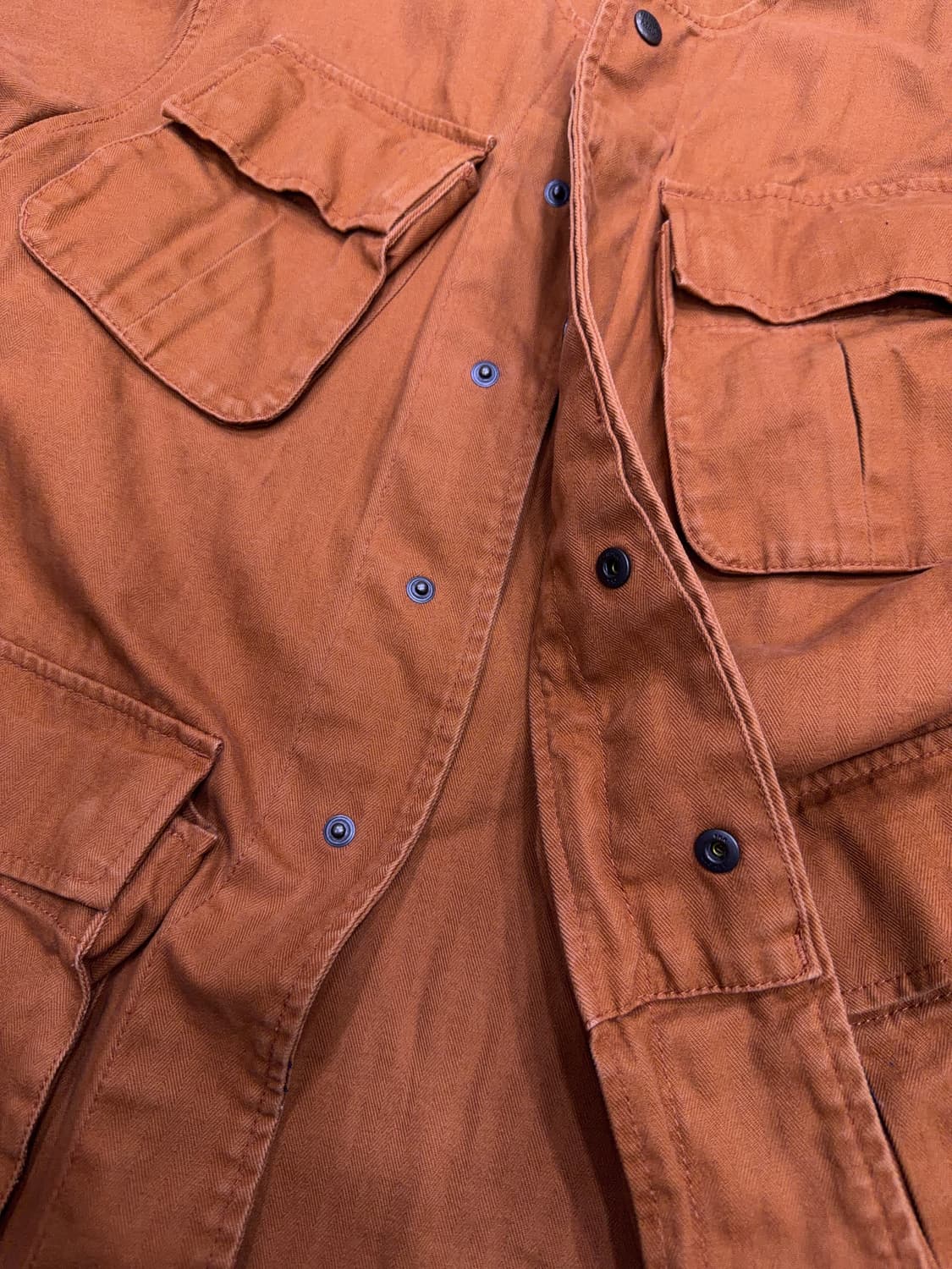 유니폼브릿지 정글 퍼티그 자켓 오렌지 M 상품이미지10