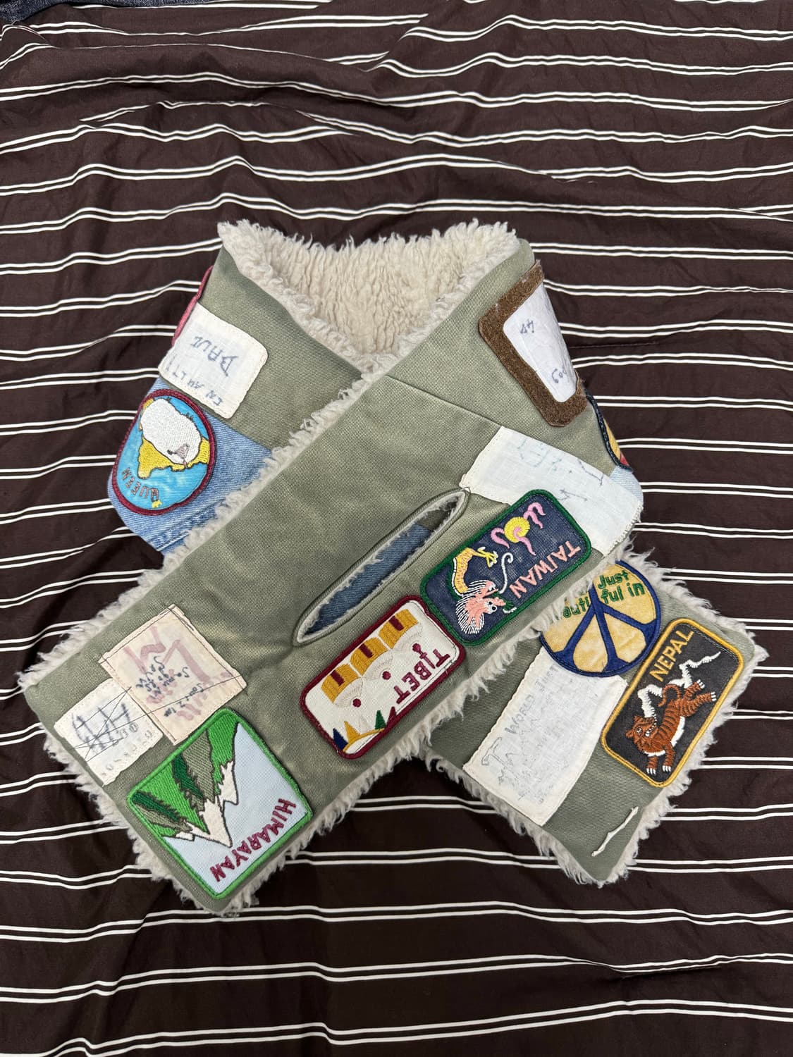 [ F ] Kapital 캐피탈 멀티패치 머플러 상품이미지2