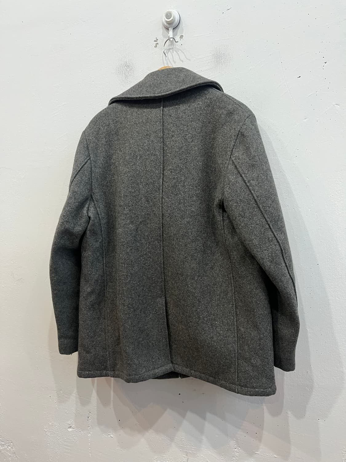 SCHOTT 쇼트 NYC US 740N 멜튼 울 피코트 MADE USA 상품이미지7