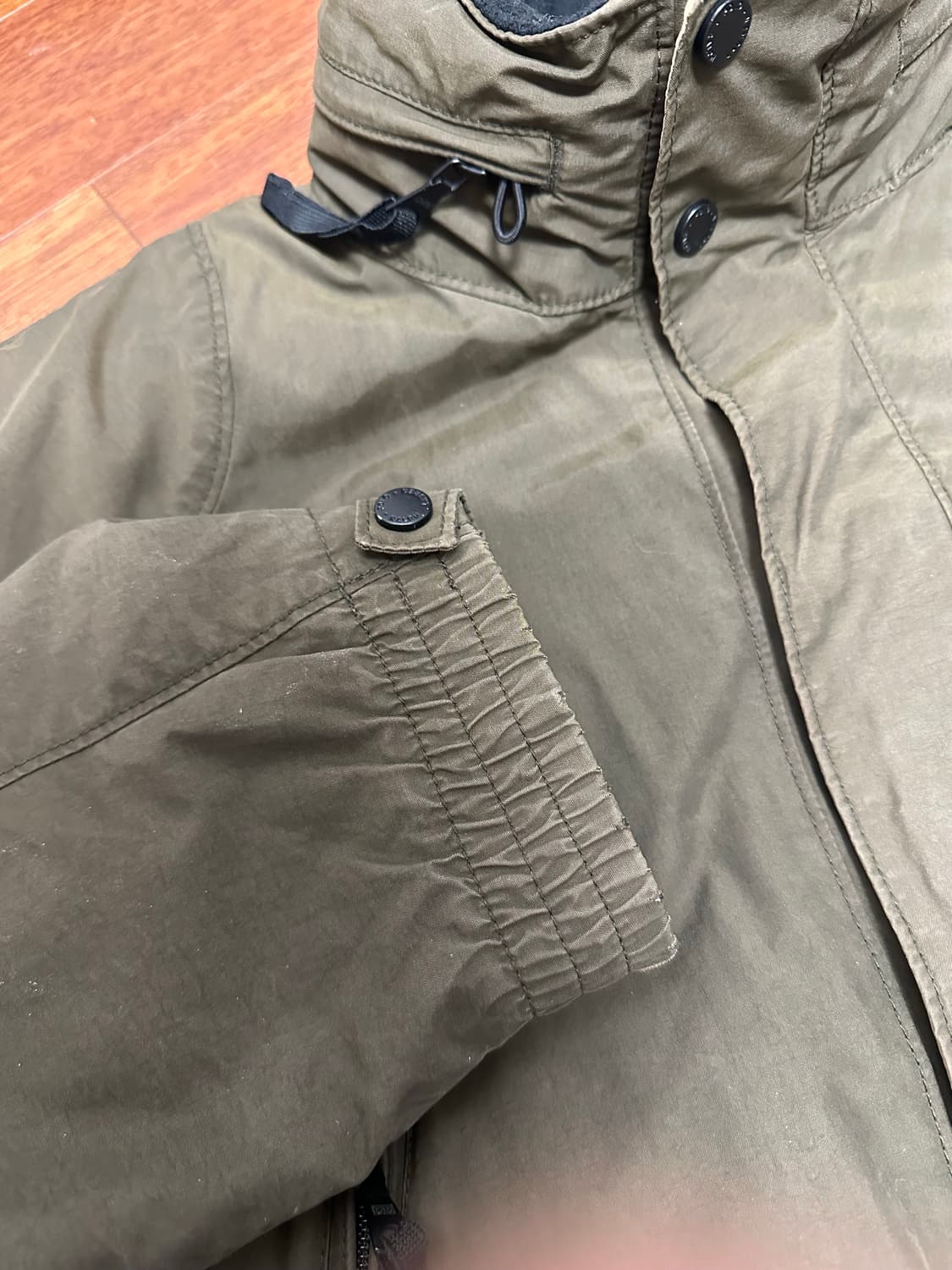 90s 폴로 랄프로렌 플리스 올리브 카키 상품이미지9