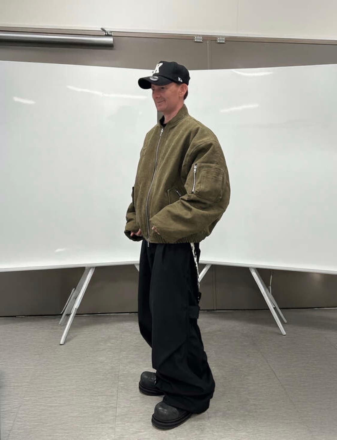 카미엔 TROOPER MA-1 올리브 봄버 자켓 상품이미지2