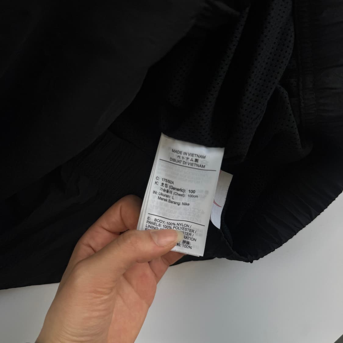 Nike 나이키 빅스우시 블랙 바람막이 상품이미지6