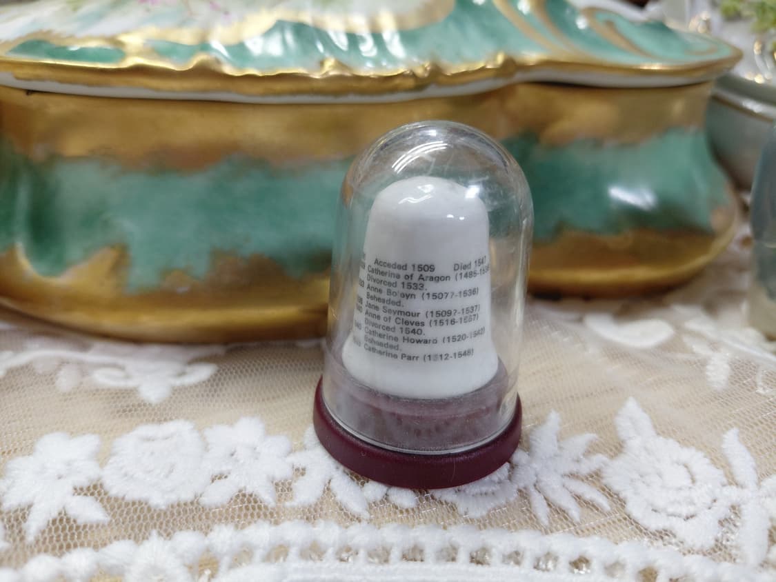 Vintage) 캐서린 파 앤틱 핑거 골무 장식용골무 상품이미지2