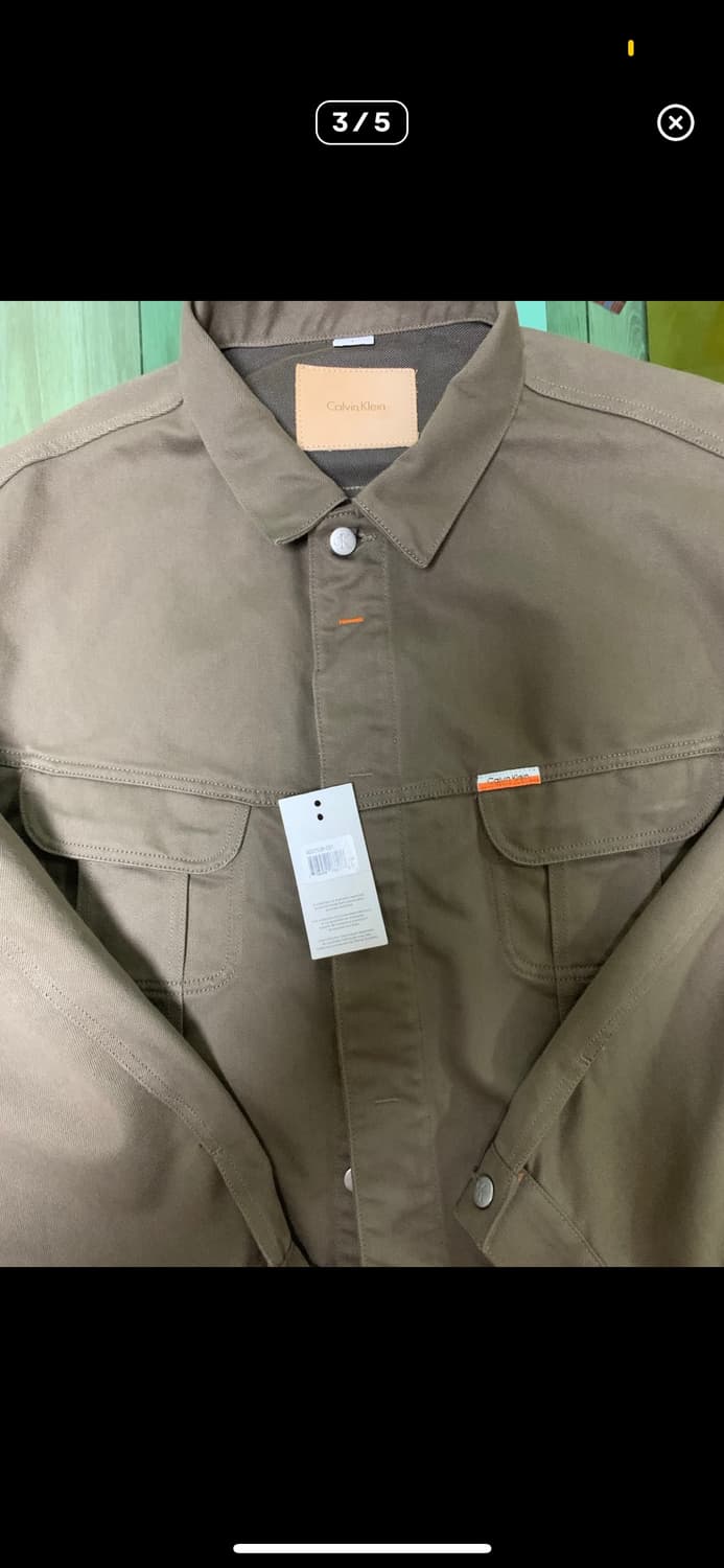 캘빈클라인×헤론프레스톤 자켓 브라운 s 상품이미지3