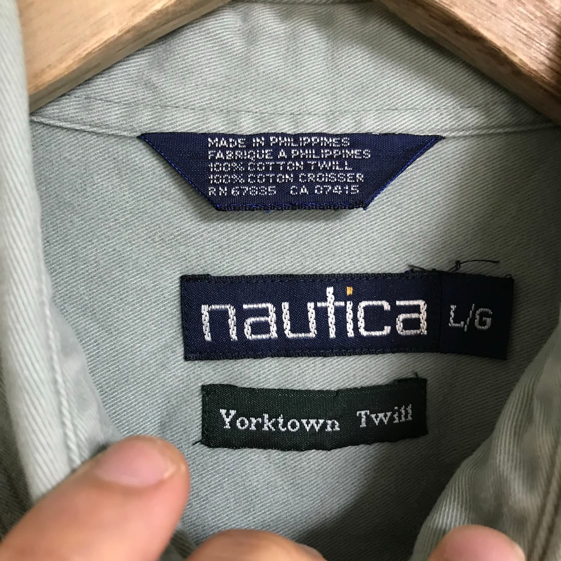 노티카 90s 옥스퍼드 단색셔츠 상품이미지3