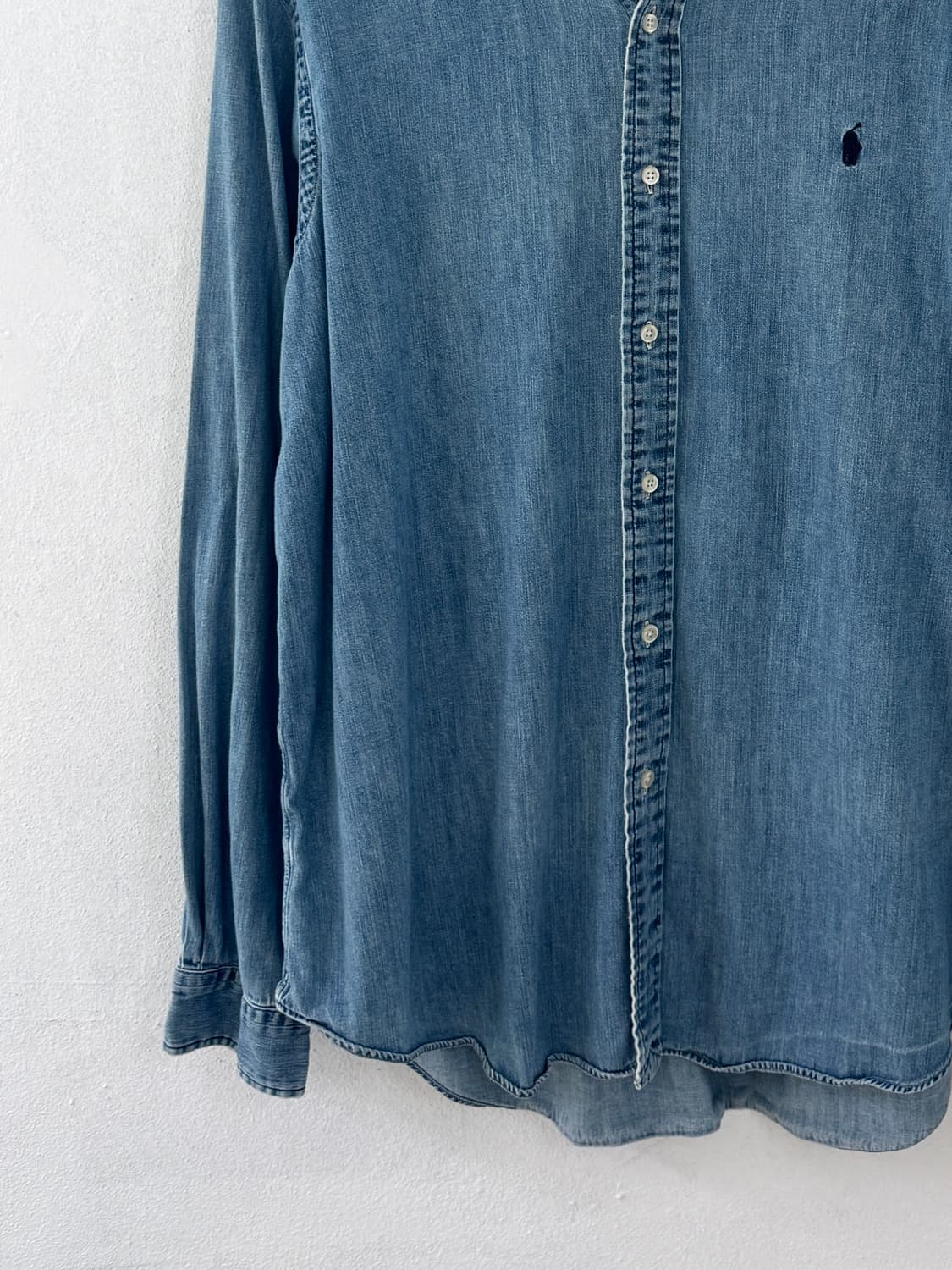 폴로 데님 샴브레이 셔츠 상품이미지3