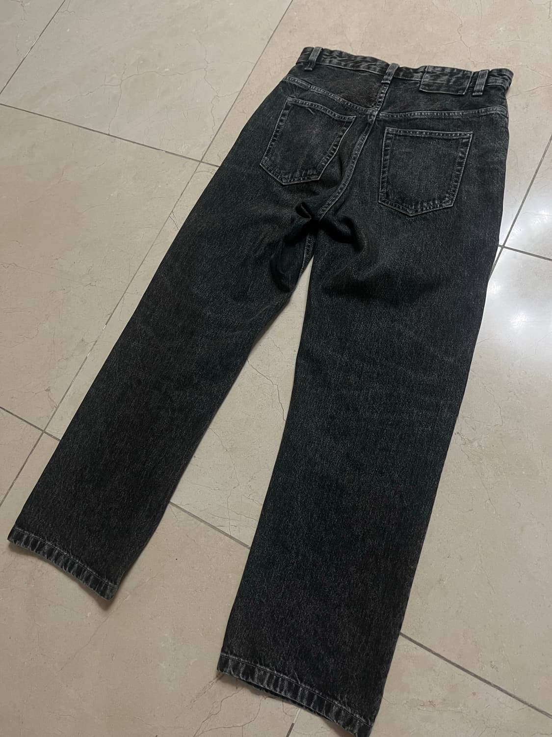 자라 흑청 데님 팬츠 (29,zara) 상품이미지3