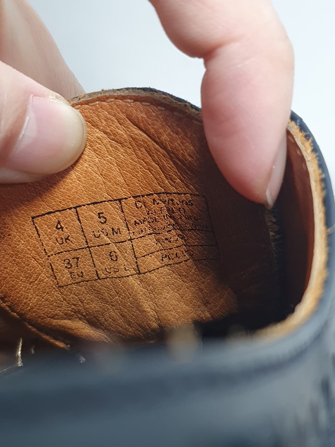 닥터마틴 알프레드 5홀 네이비 230mm 🖤👞 상품이미지8