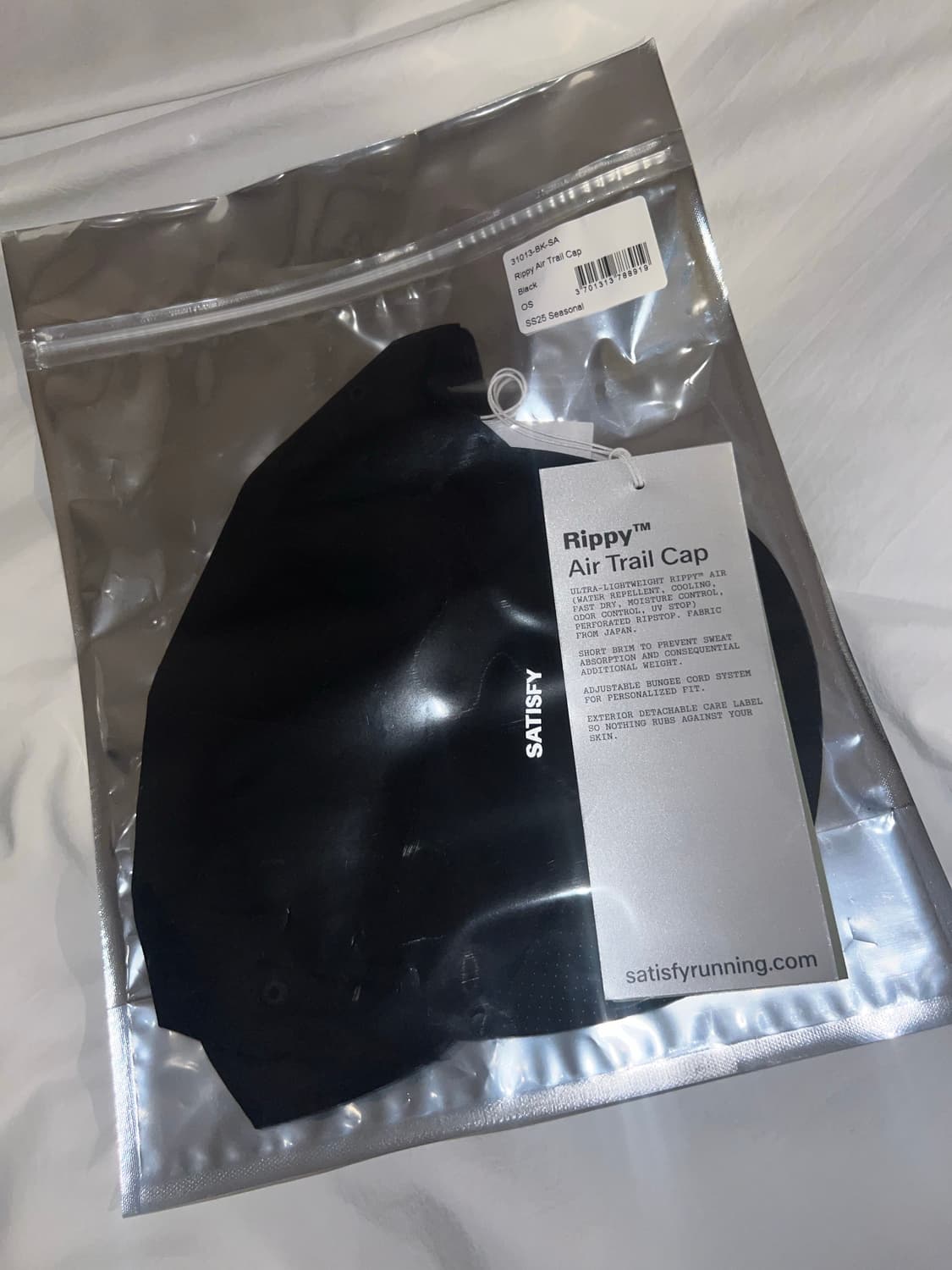 세티스파이 볼캡 Satisfy rippy air trail cap 상품이미지3