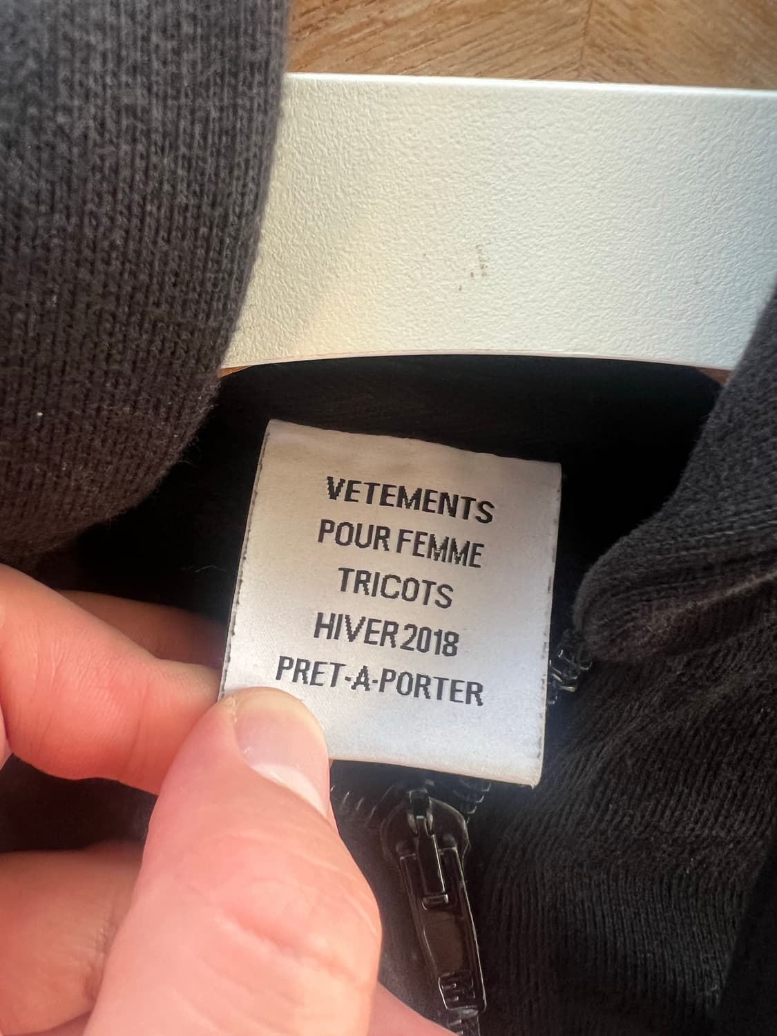 [xs] 베트멍 앤트워프 후드집업 상품이미지4